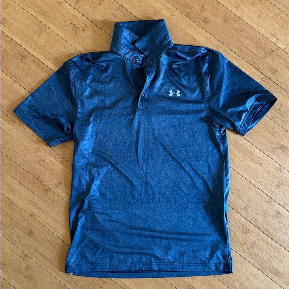 Under Armour Men's Dark Blue Polo Shirt